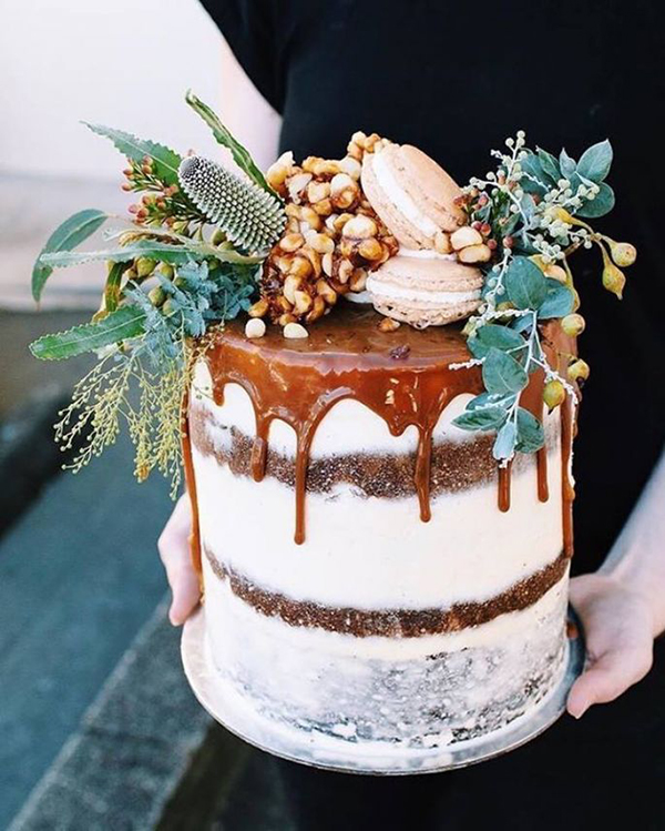 drip cake rustica